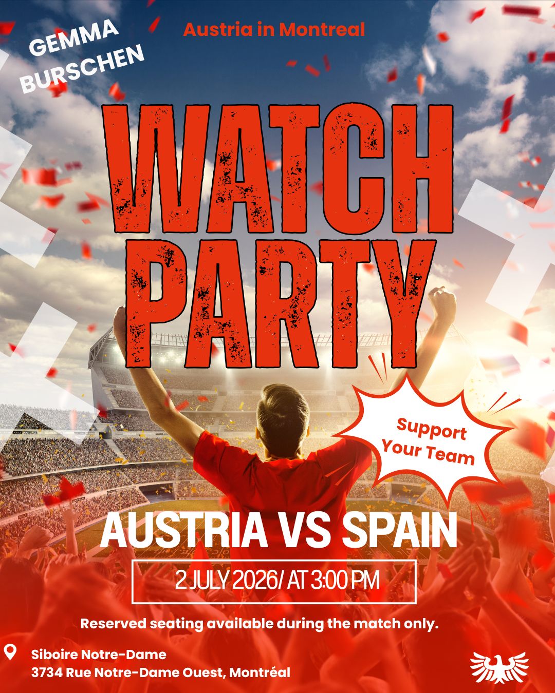 Austria vs. Spain
