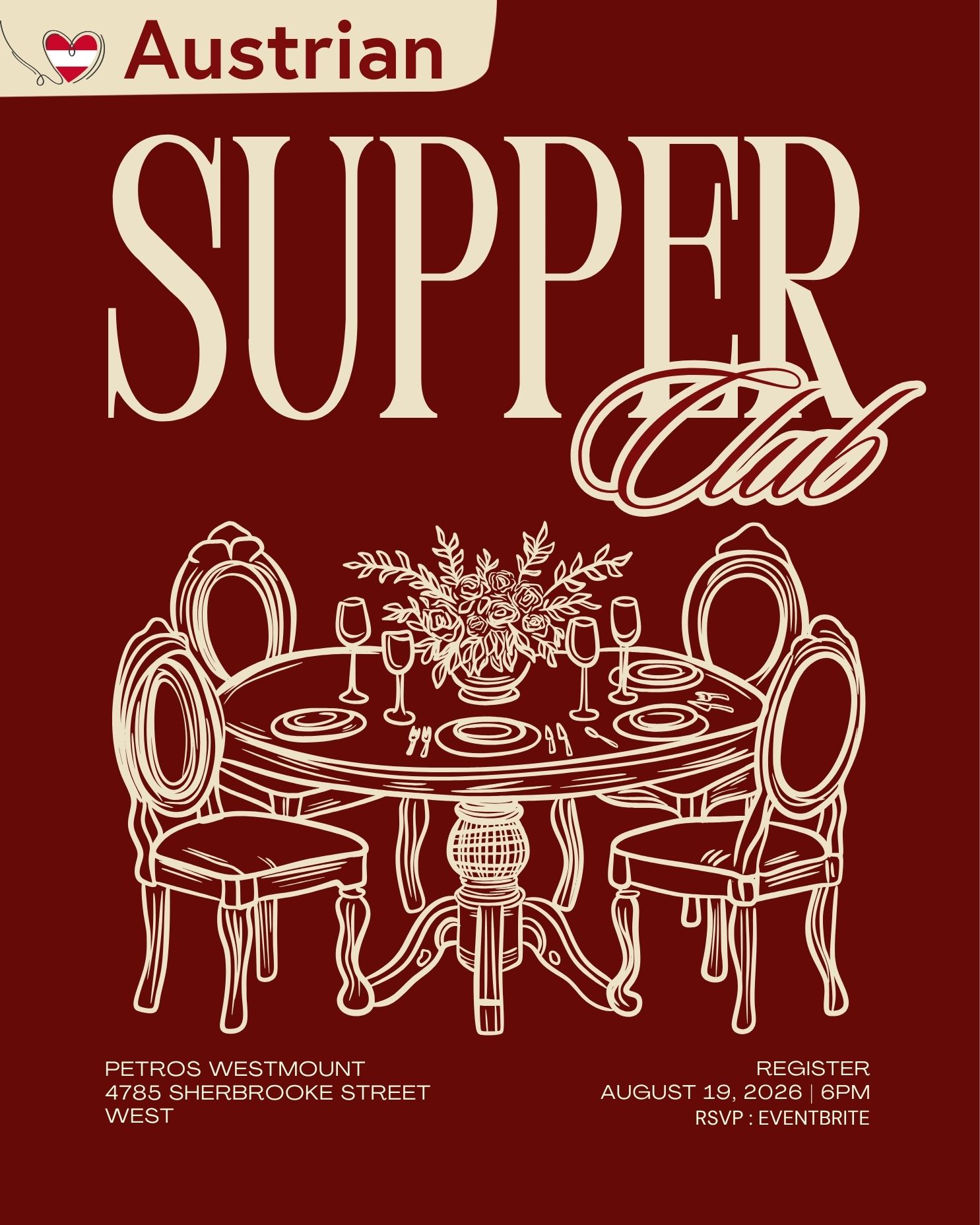 Supper poster